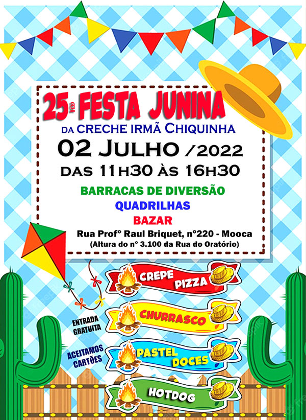 Você está visualizando atualmente Festa Junina 2022